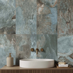 Strata Green Tile