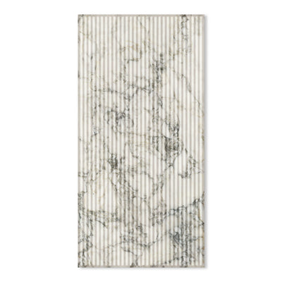 Sloane Marble Fluted Tile