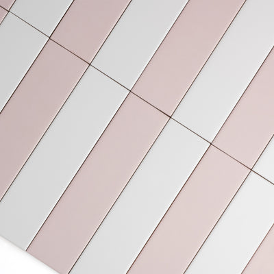 Fluted Stripes Pink
