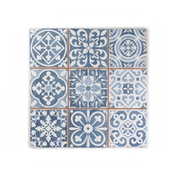 Tapestry Blue Patterned Tile