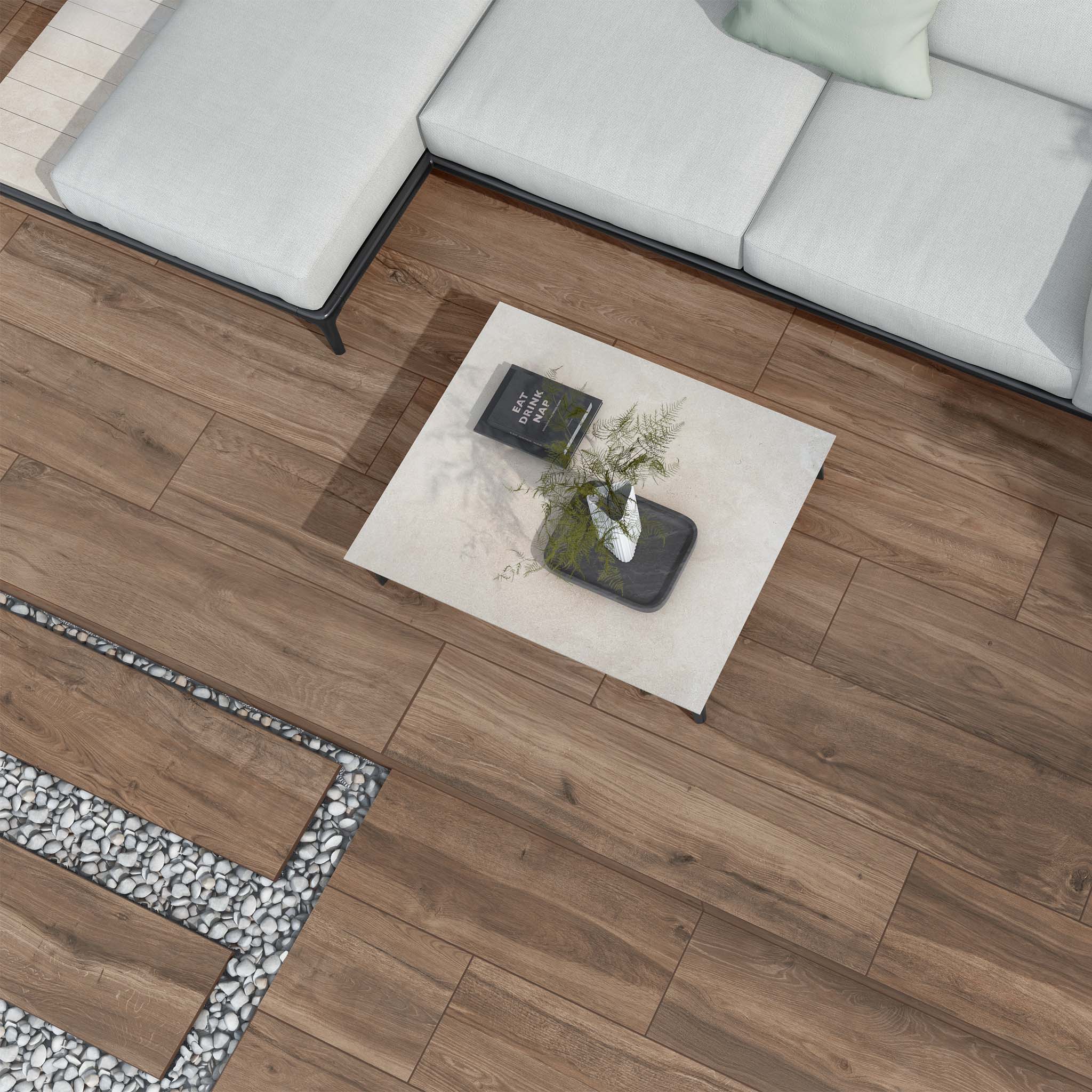 Terrace Brown 2CM Outdoor Tile