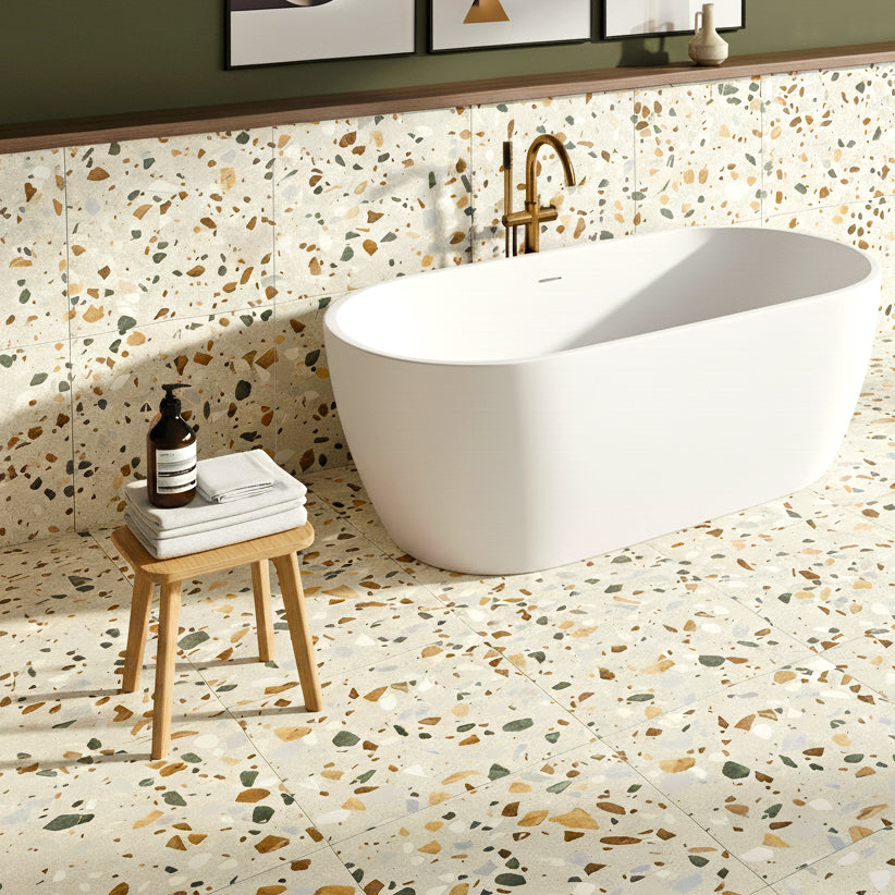 Terrazzo Beige Tile