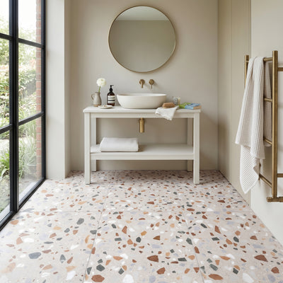 Terrazzo Beige Tile