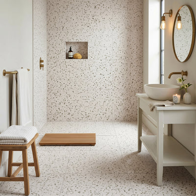 Terrazzo Green Tile
