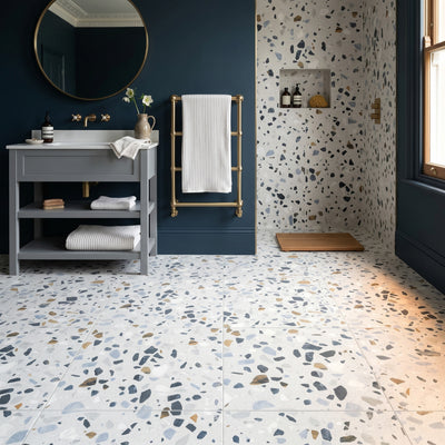 Terrazzo White Tile