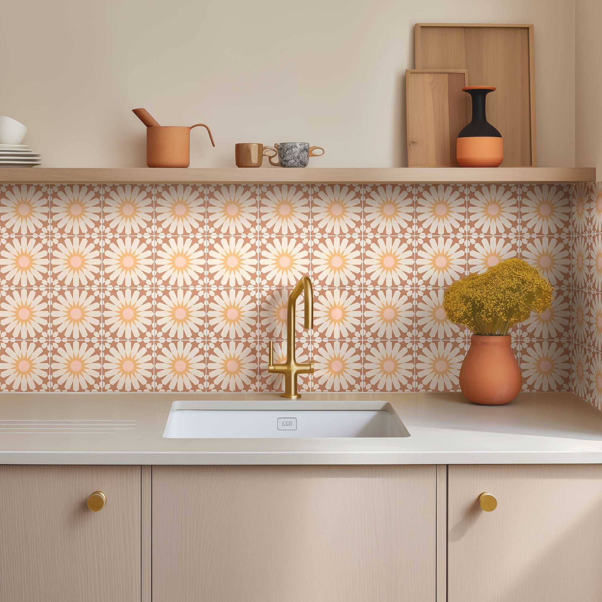Tropez Cotto Patterned Tile Porcelain Superstore