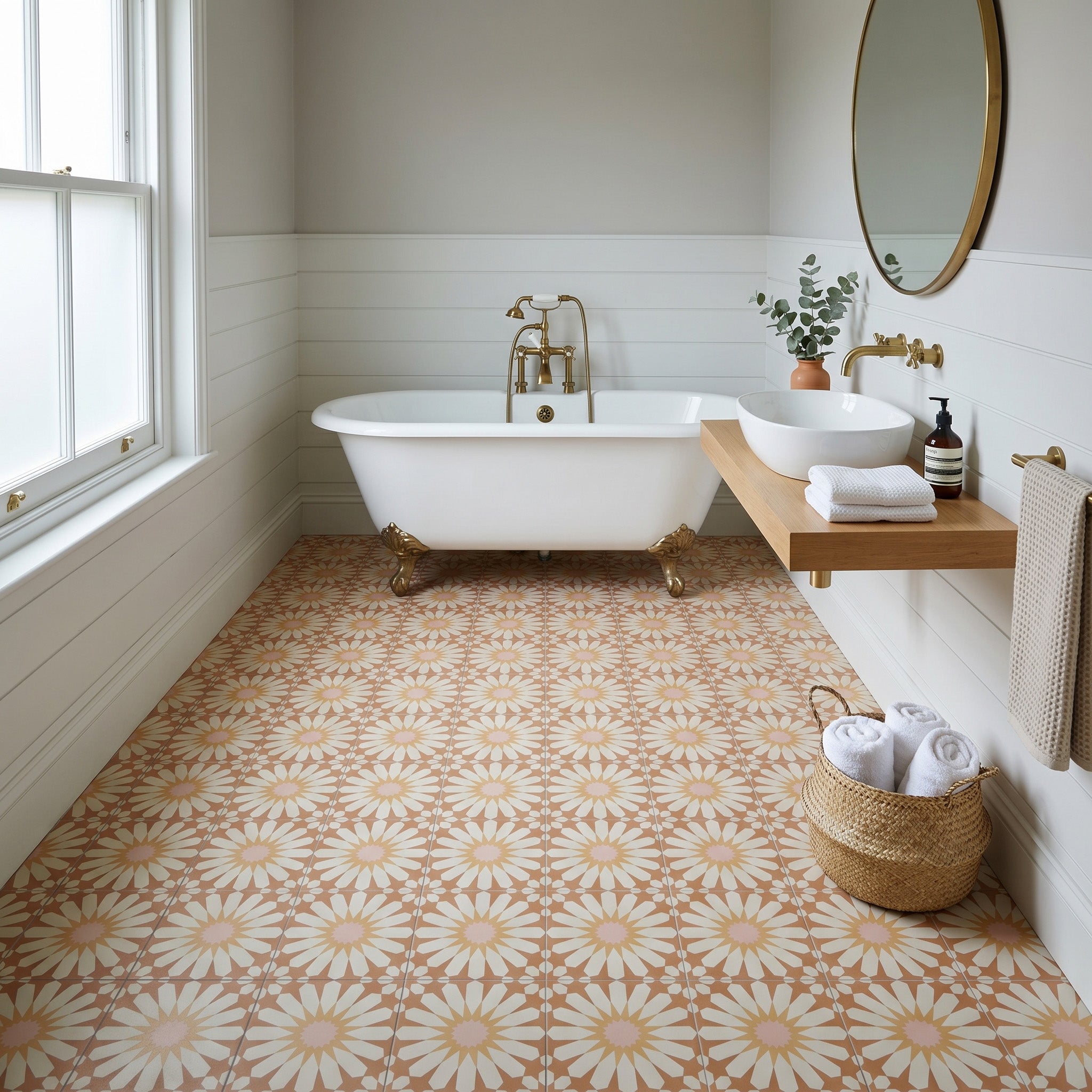 Tropez Cotto Patterned Tile