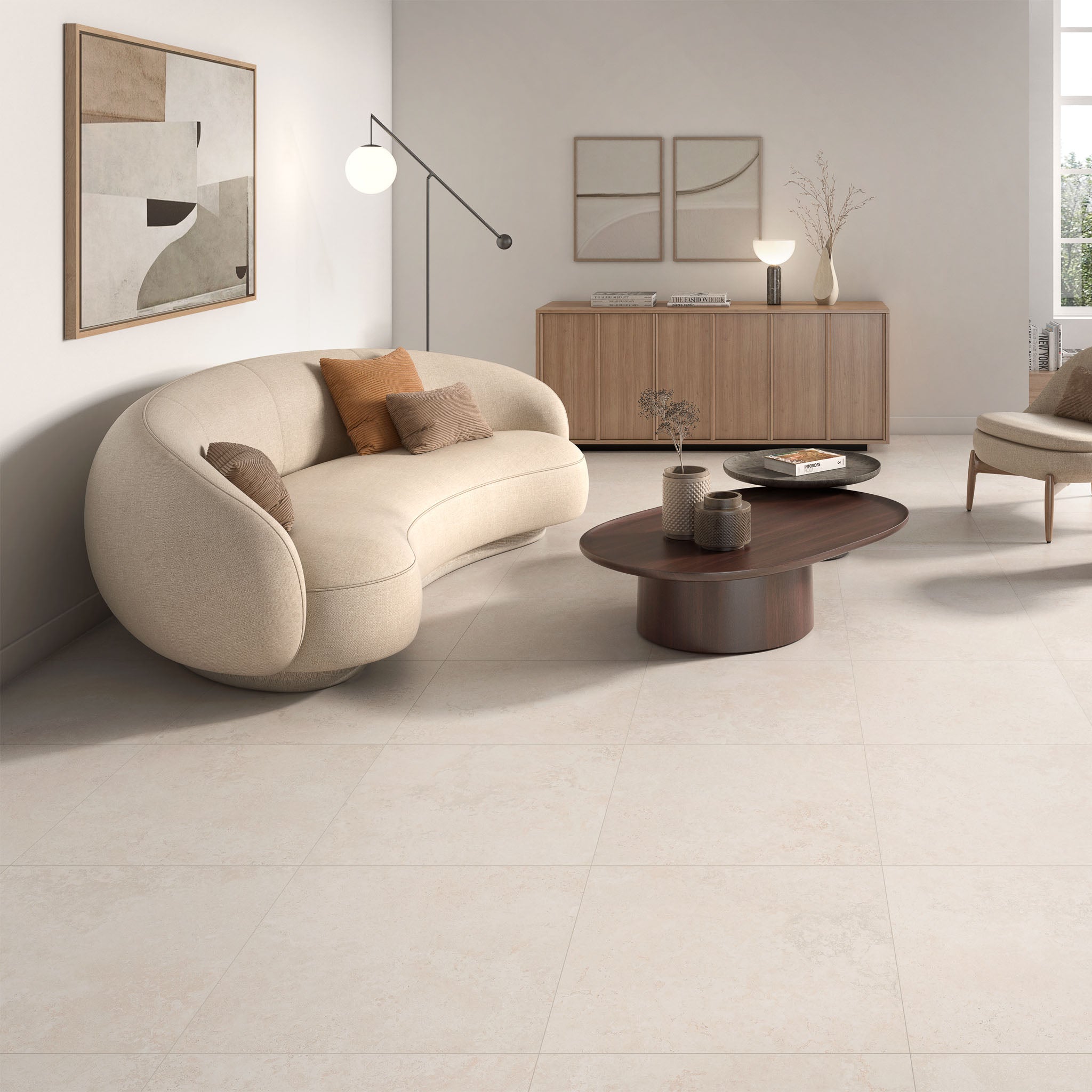 Verona Ivory Floor Tile