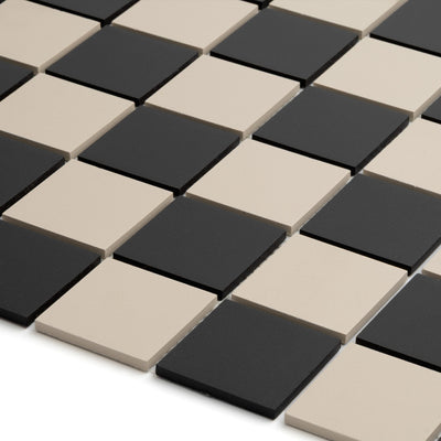 Victorian Black & White Mosaic Tile