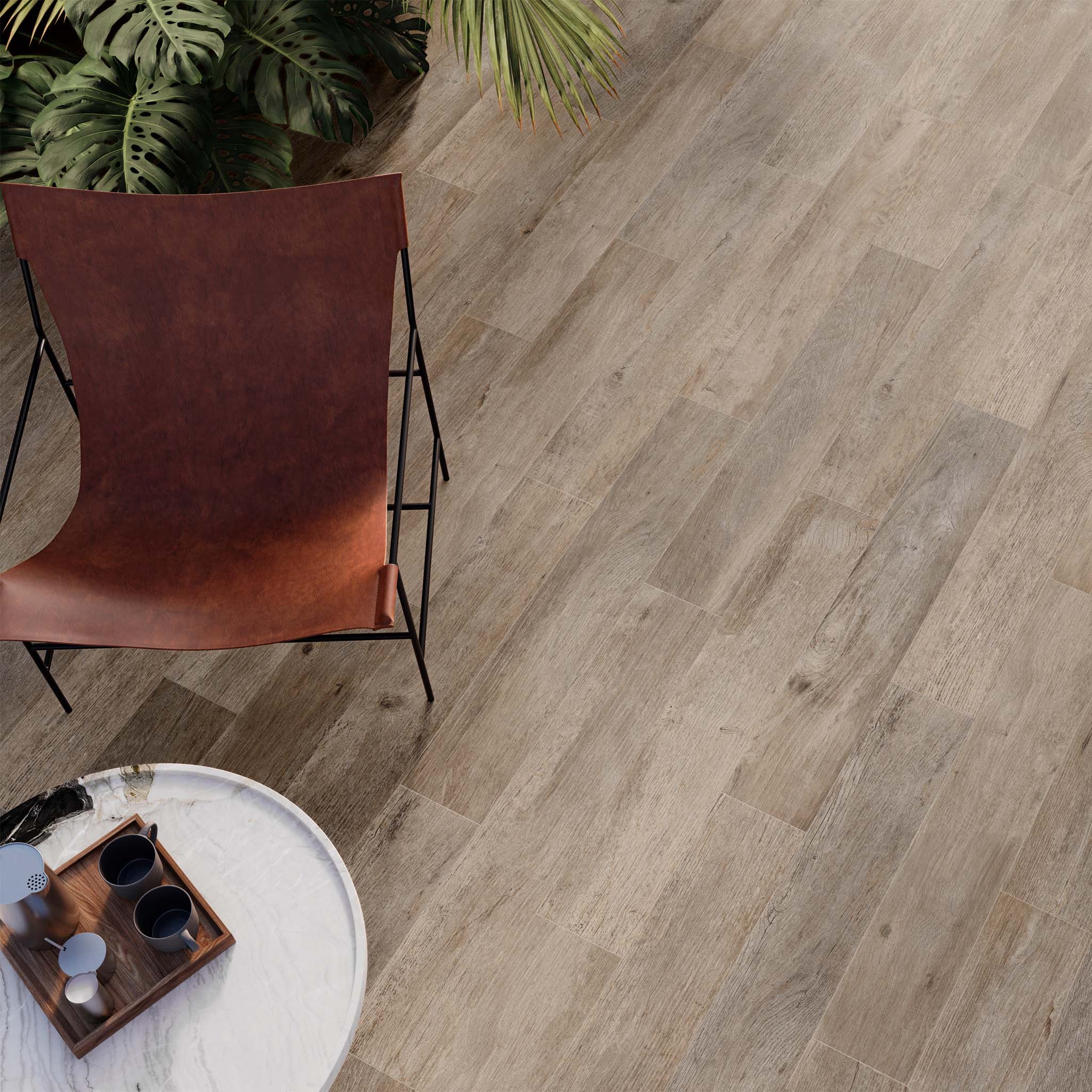 Woodcraft Ash Wood Effect Tile