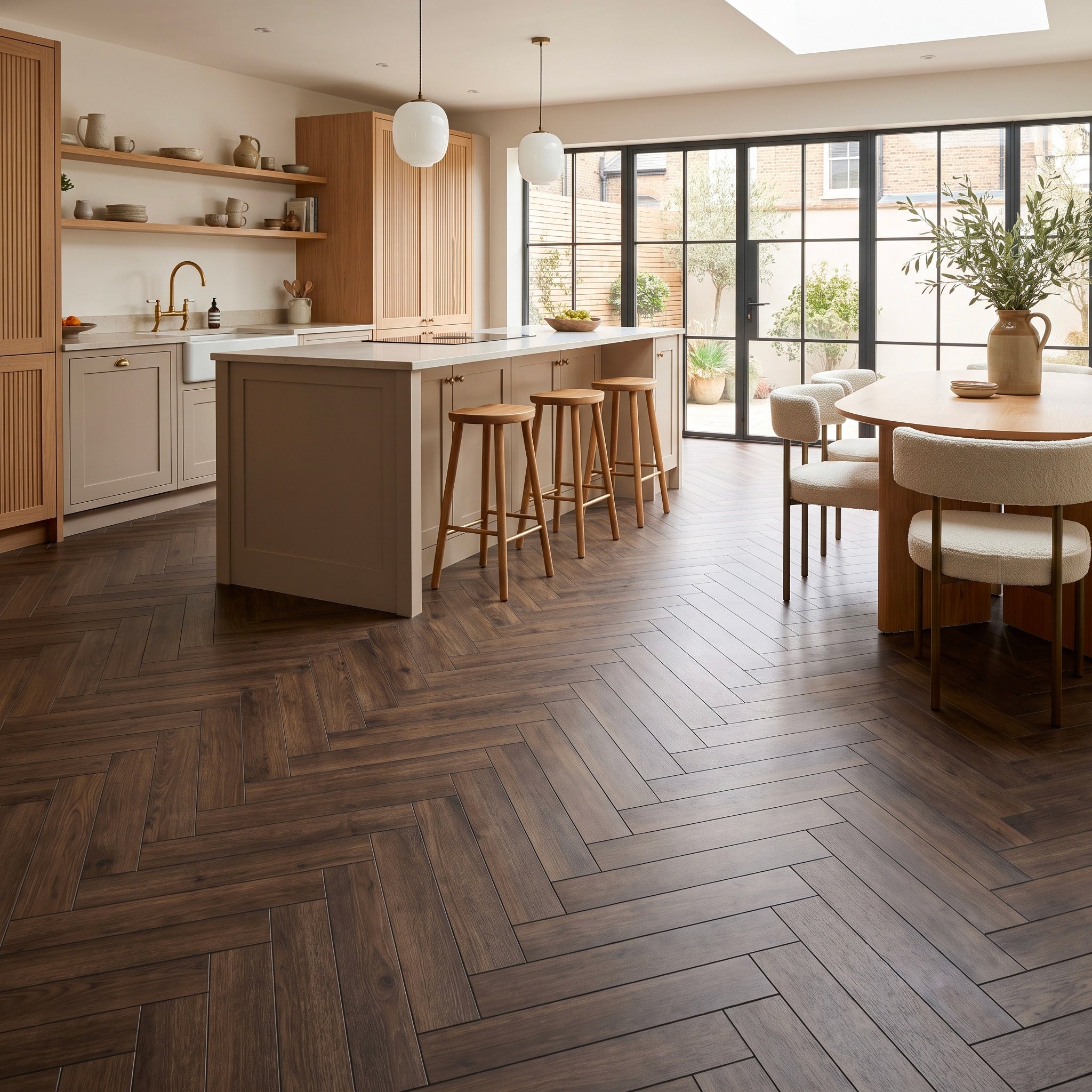 Wren Walnut Wood Effect Tile