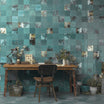 Zellige Teal Wall Tile