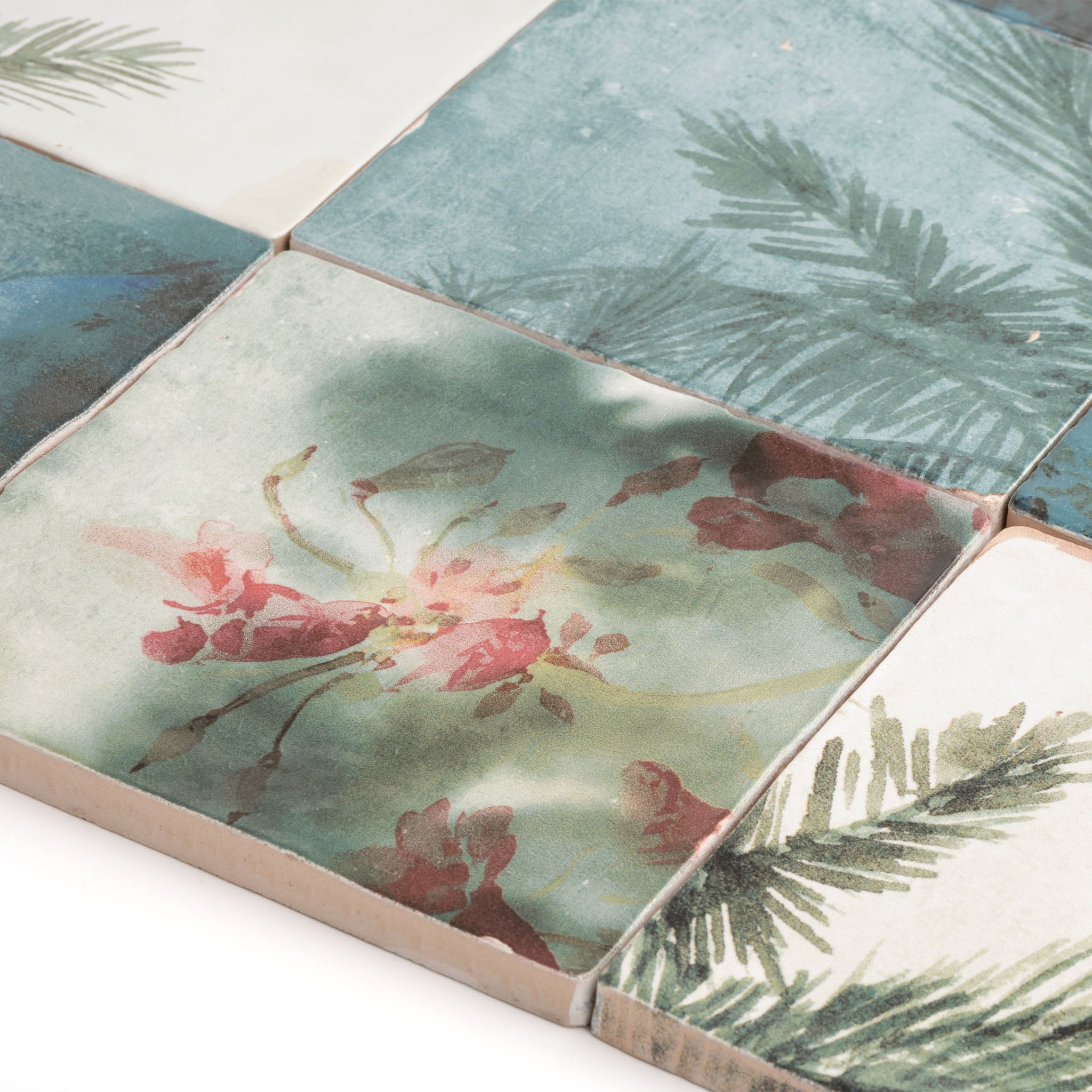 Zellige Teal Decor Wall Tile