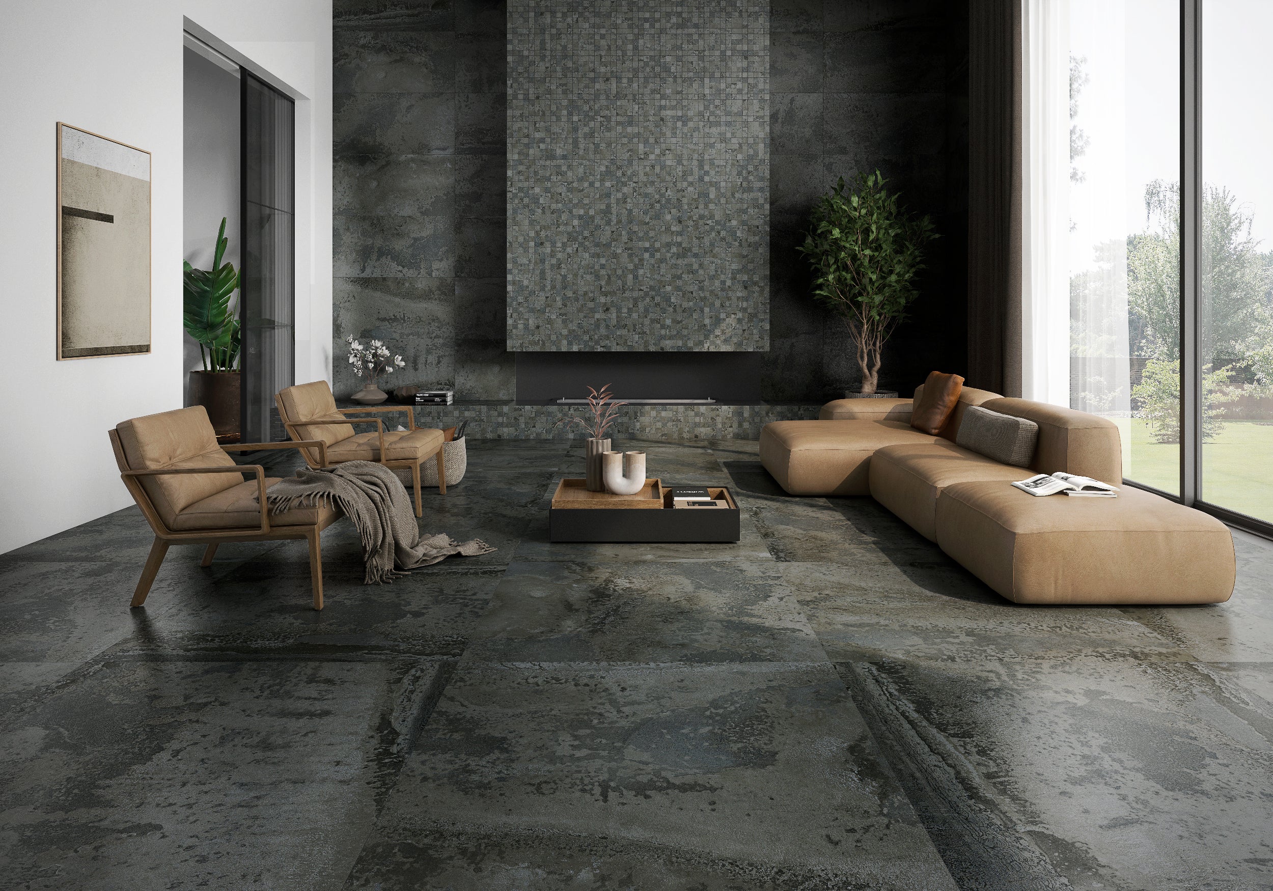 Foundry Graphite Tile