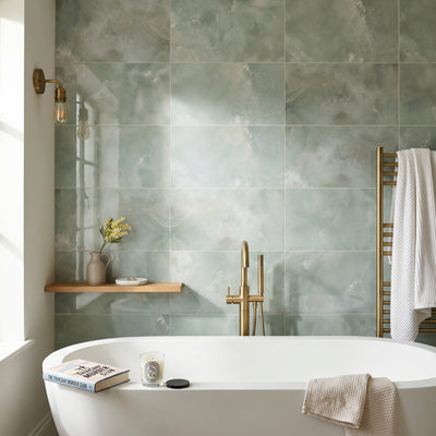 Aura Green Gloss Tile