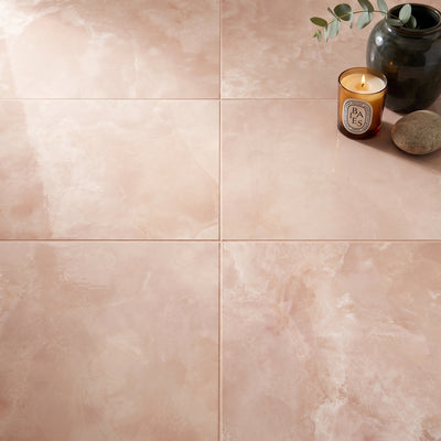 Aura Rose Gloss Tile
