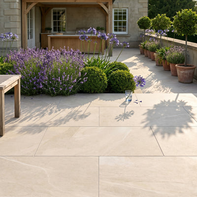 Burlington Cream 2CM Outdoor Tile