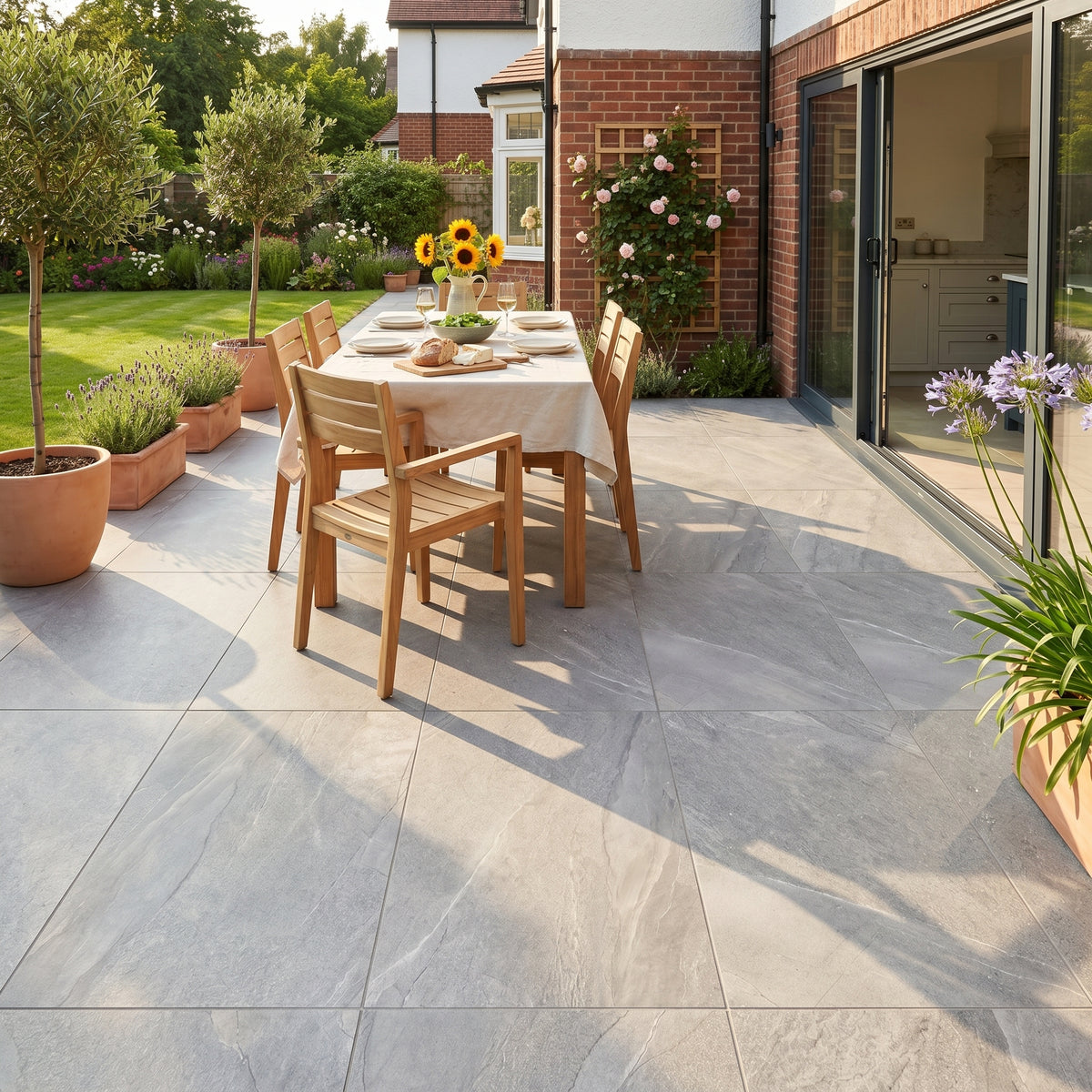 Burlington Grey 2CM Outdoor Tile