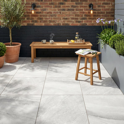 Canyon White 2CM Outdoor Tile