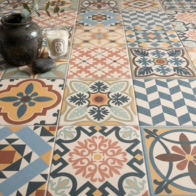 Casablanca Mix Patterned Tile