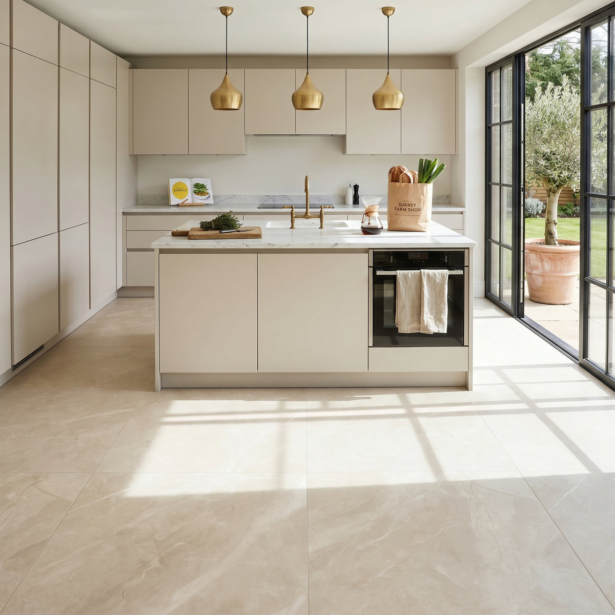 Corinth Beige Floor Tile