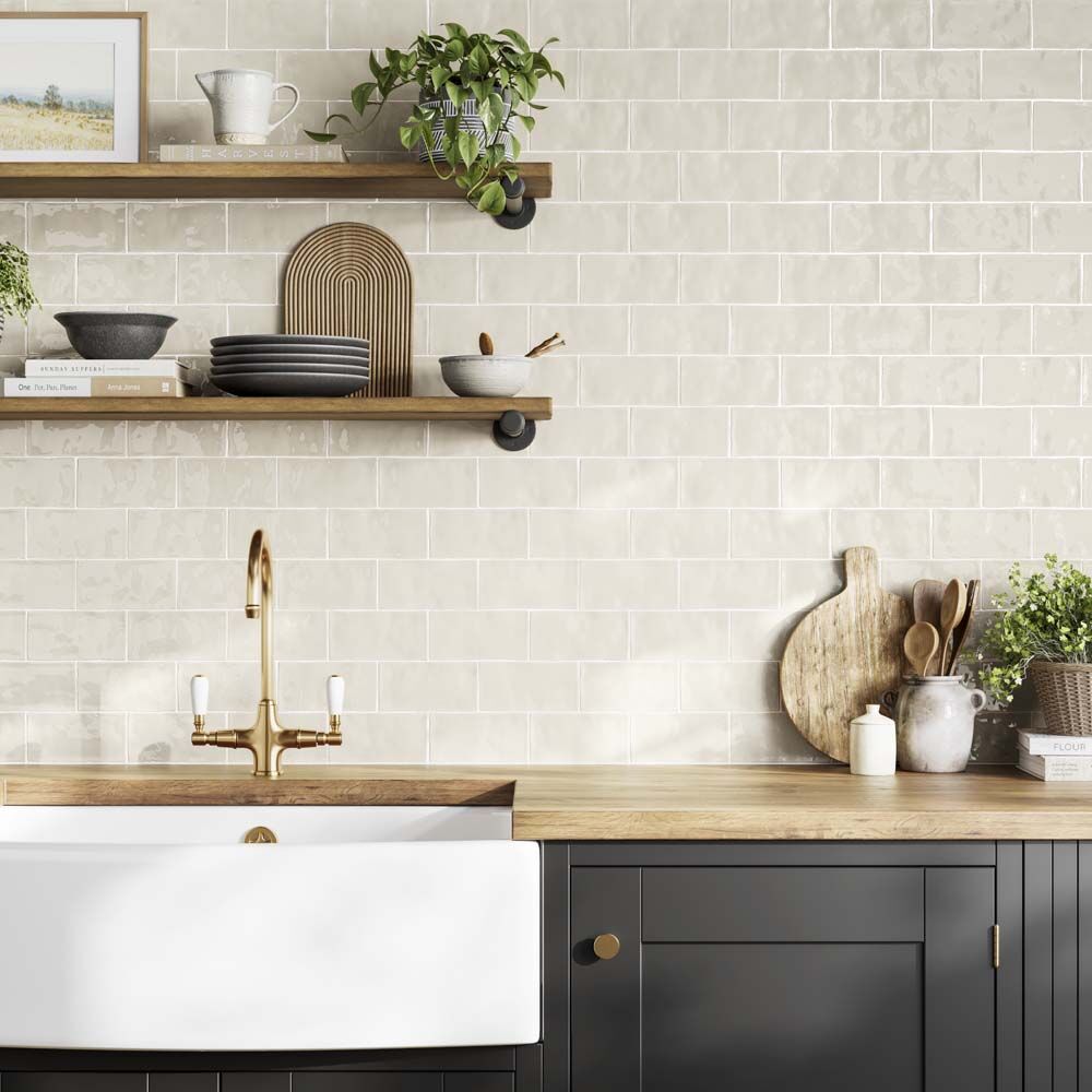 Country Cream Wall Tile