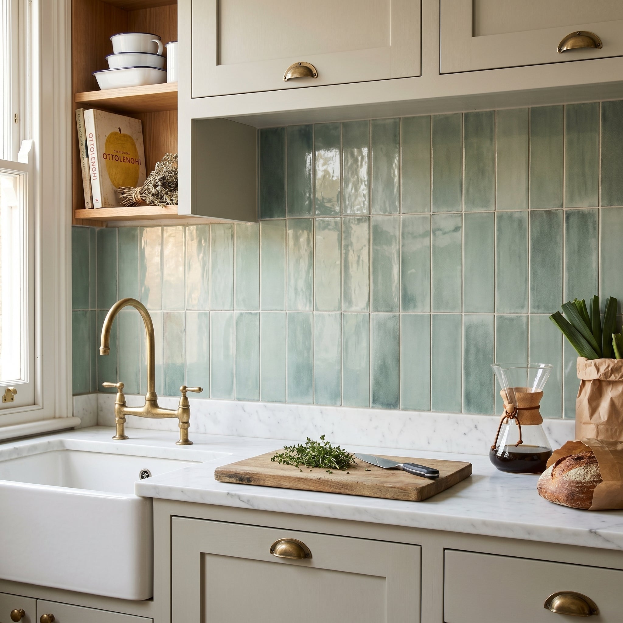Dolce Vita Green Wall Tile