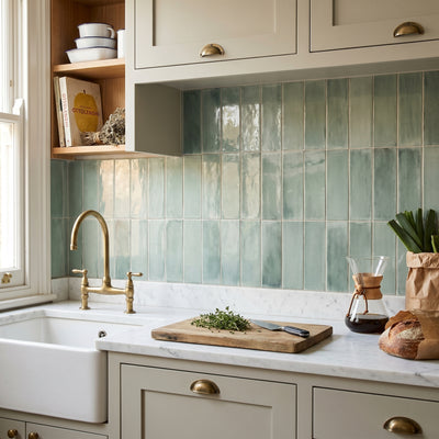 Dolce Vita Green Wall Tile