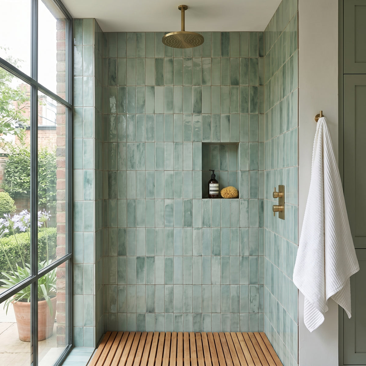 Dolce Vita Green Wall Tile