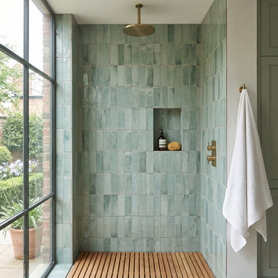 Dolce Vita Green Wall Tile
