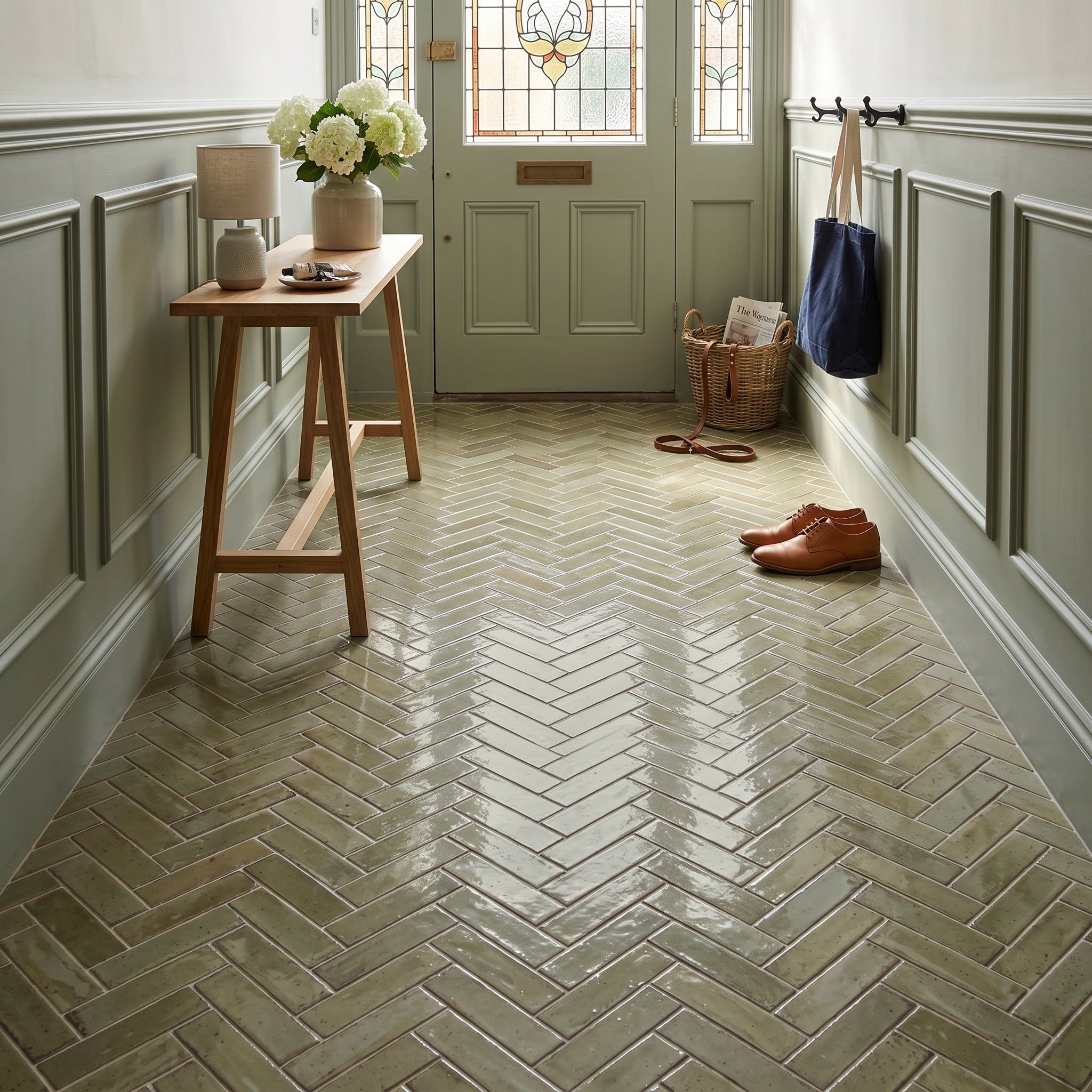 Dwell Olive Tile