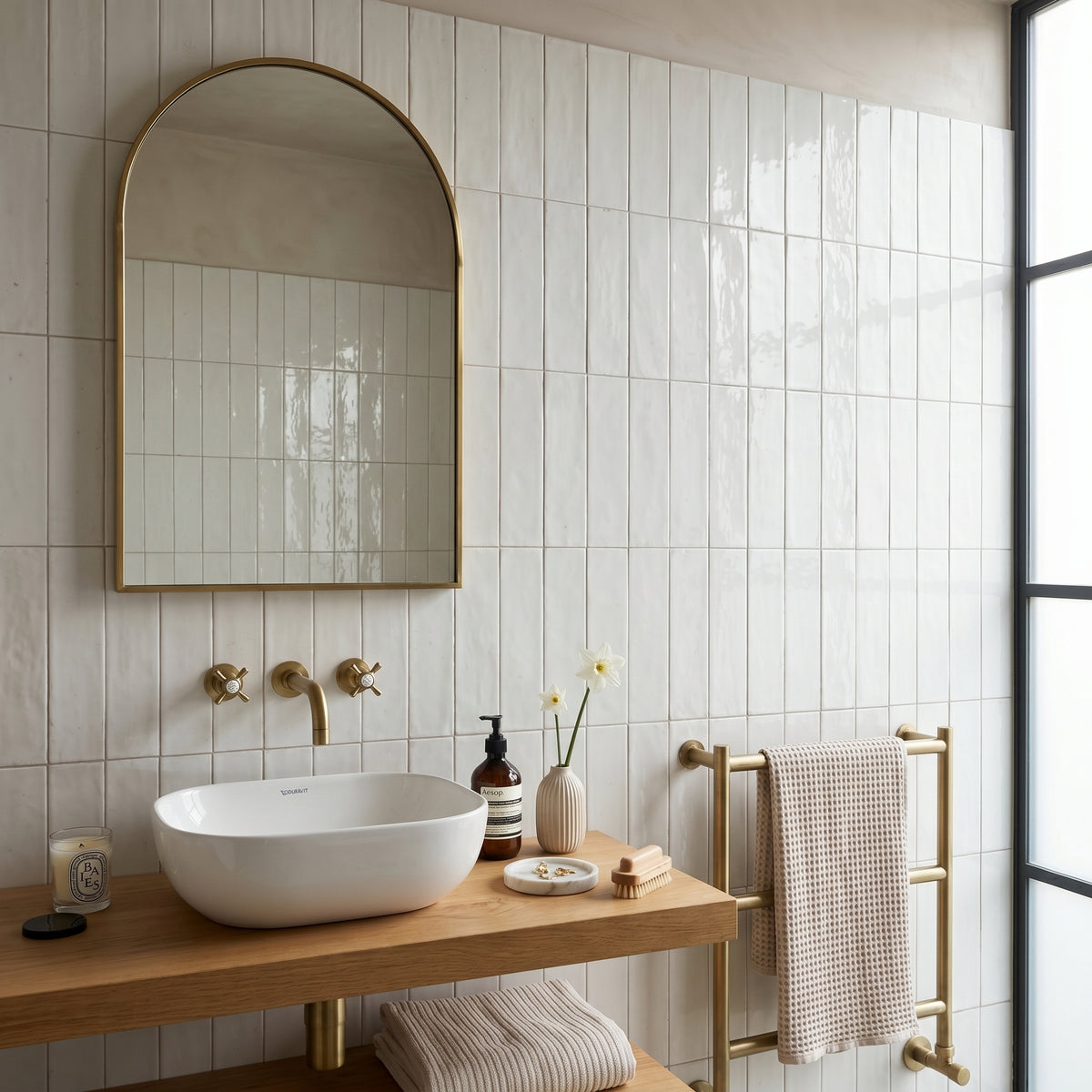 Dwell White Tile