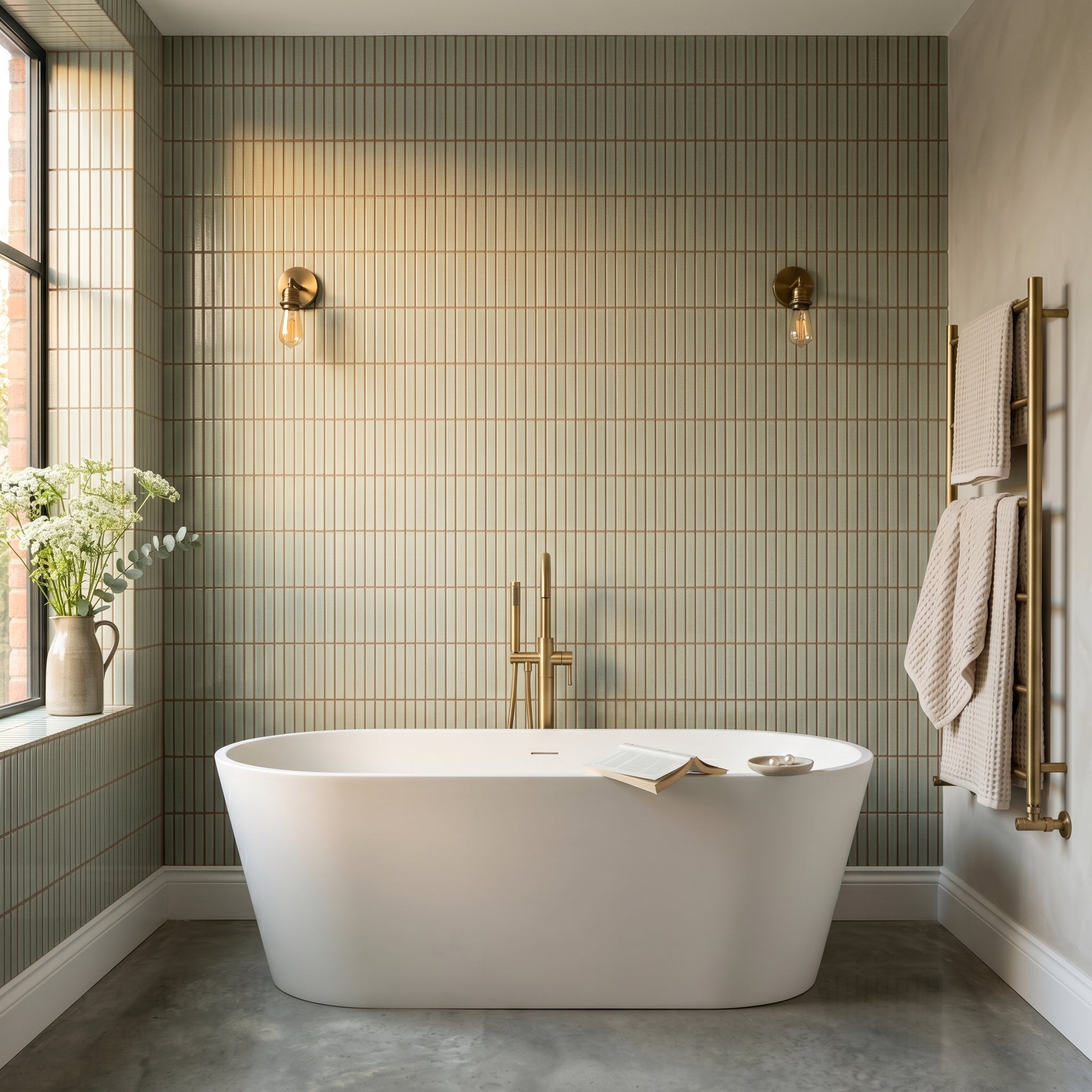 Faenza Sage Tile