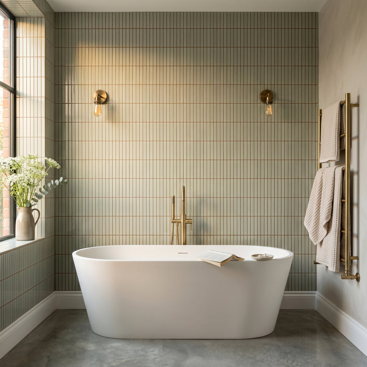 Faenza Sage Tile