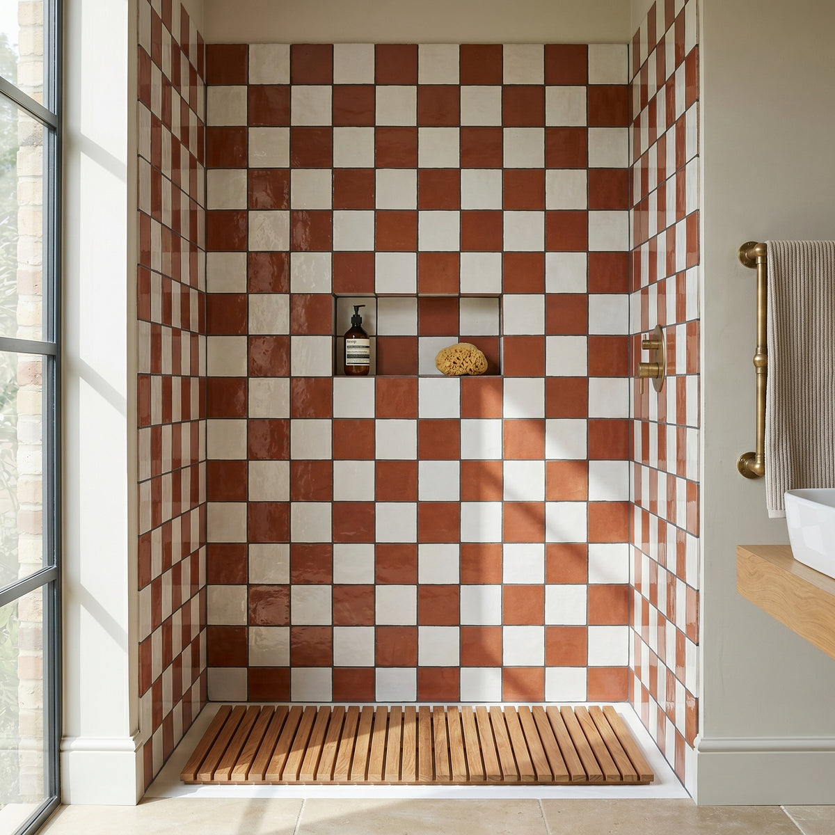 Fez Mix Chalk & Earth Tile