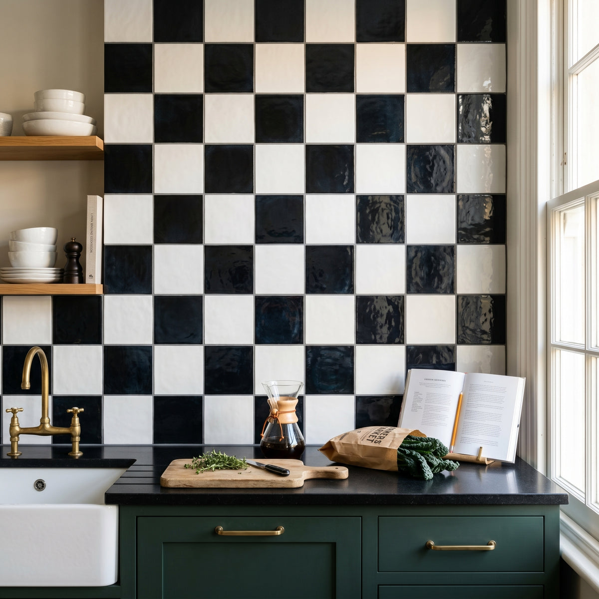 Fez Mix Chalk & Midnight Tile