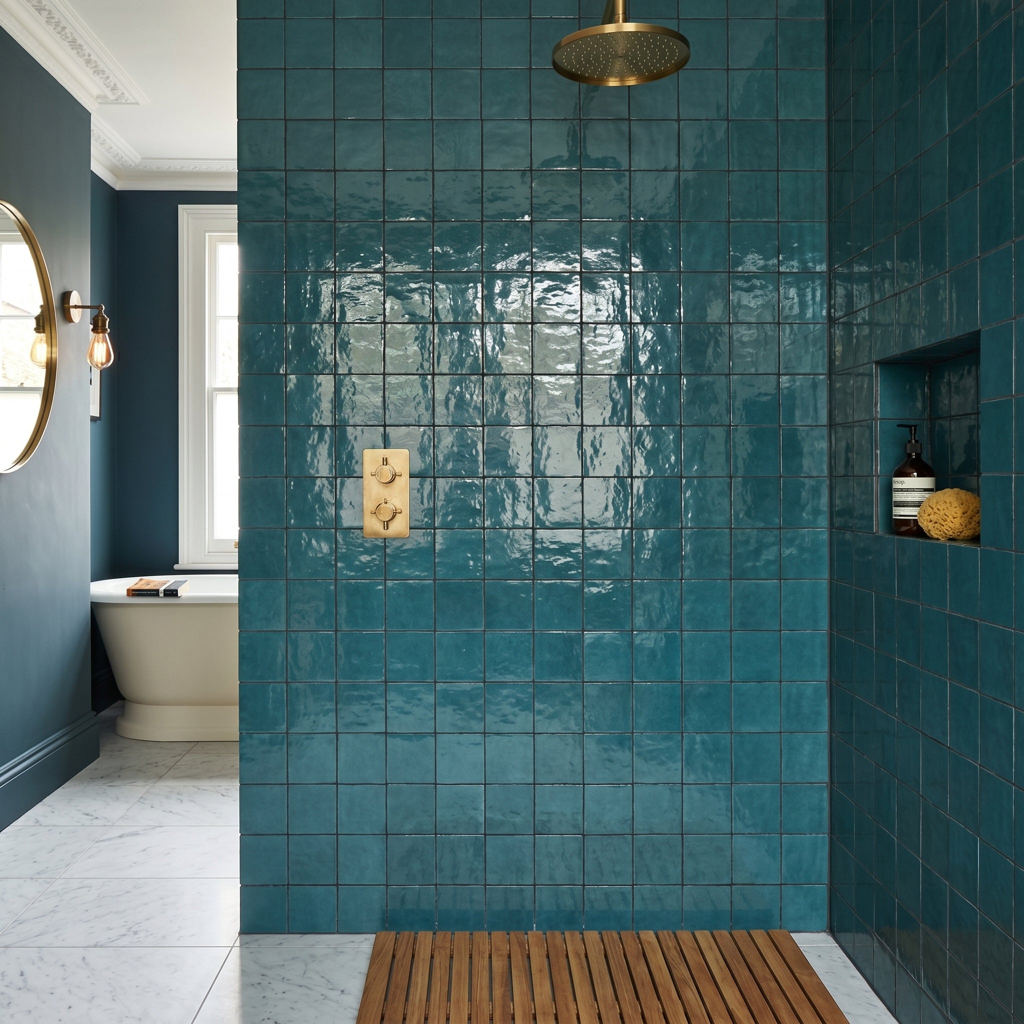 Fez Teal Wall Tile