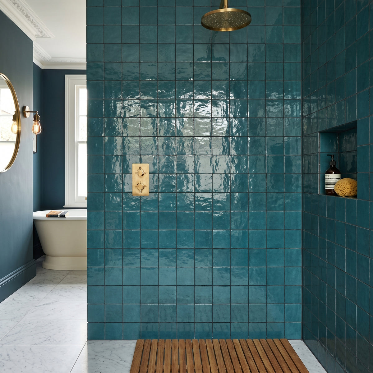 Fez Teal Wall Tile