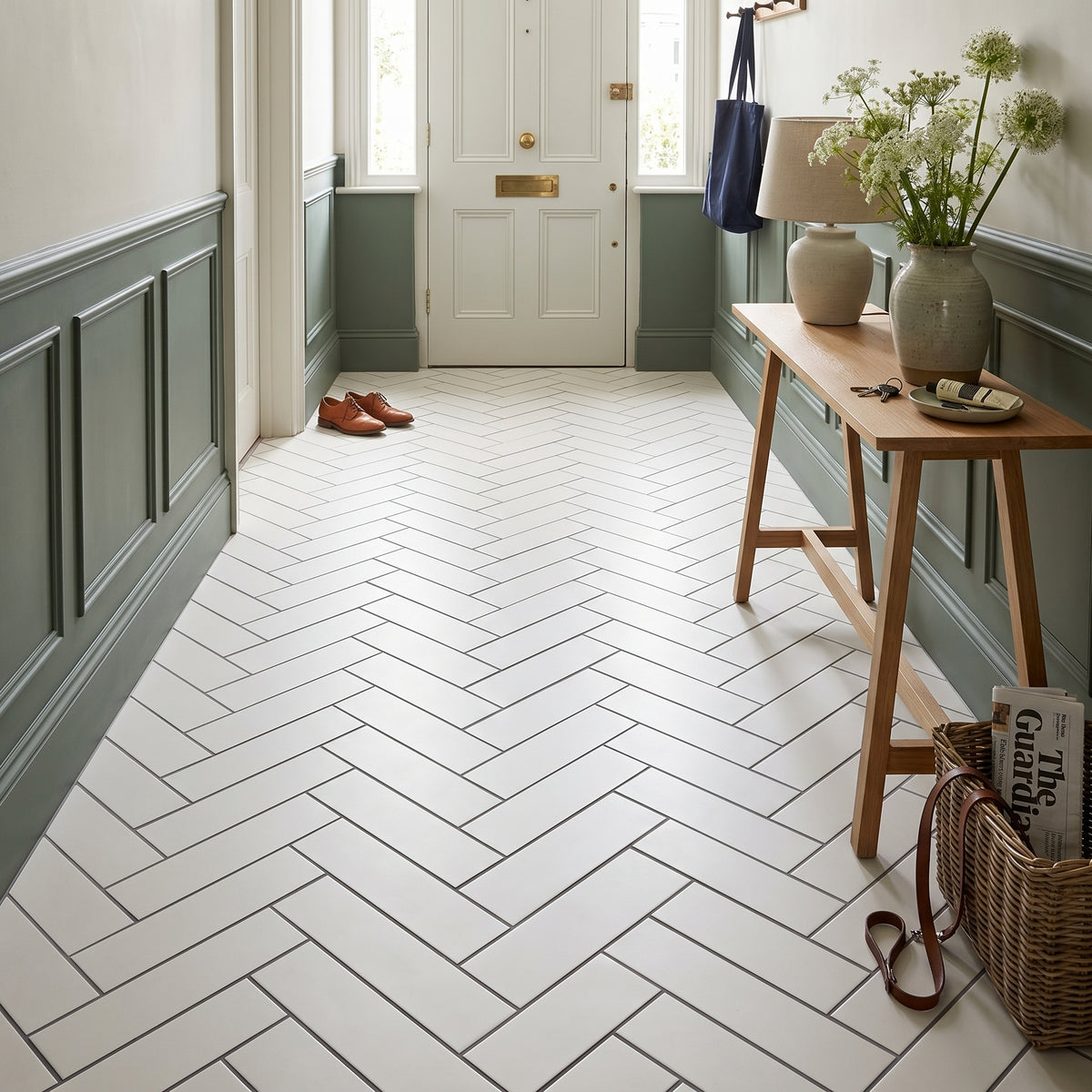 FlatIron White Tile