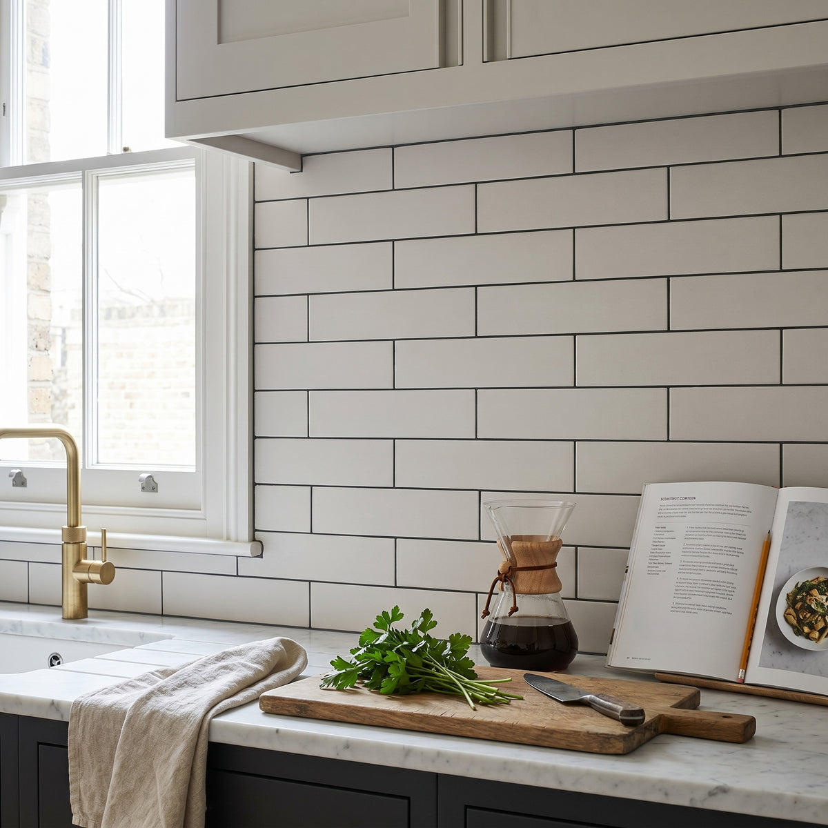 FlatIron White Tile