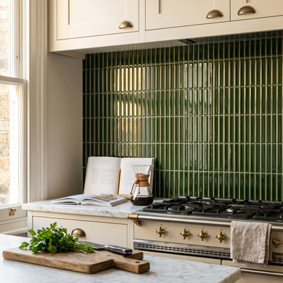 Glacé Bottle Green Kit Kat Tiles