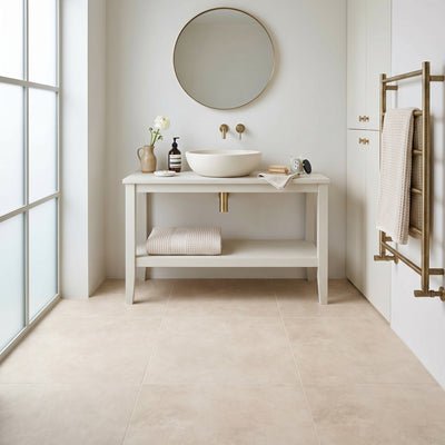 Habitat Ivory Floor Tile