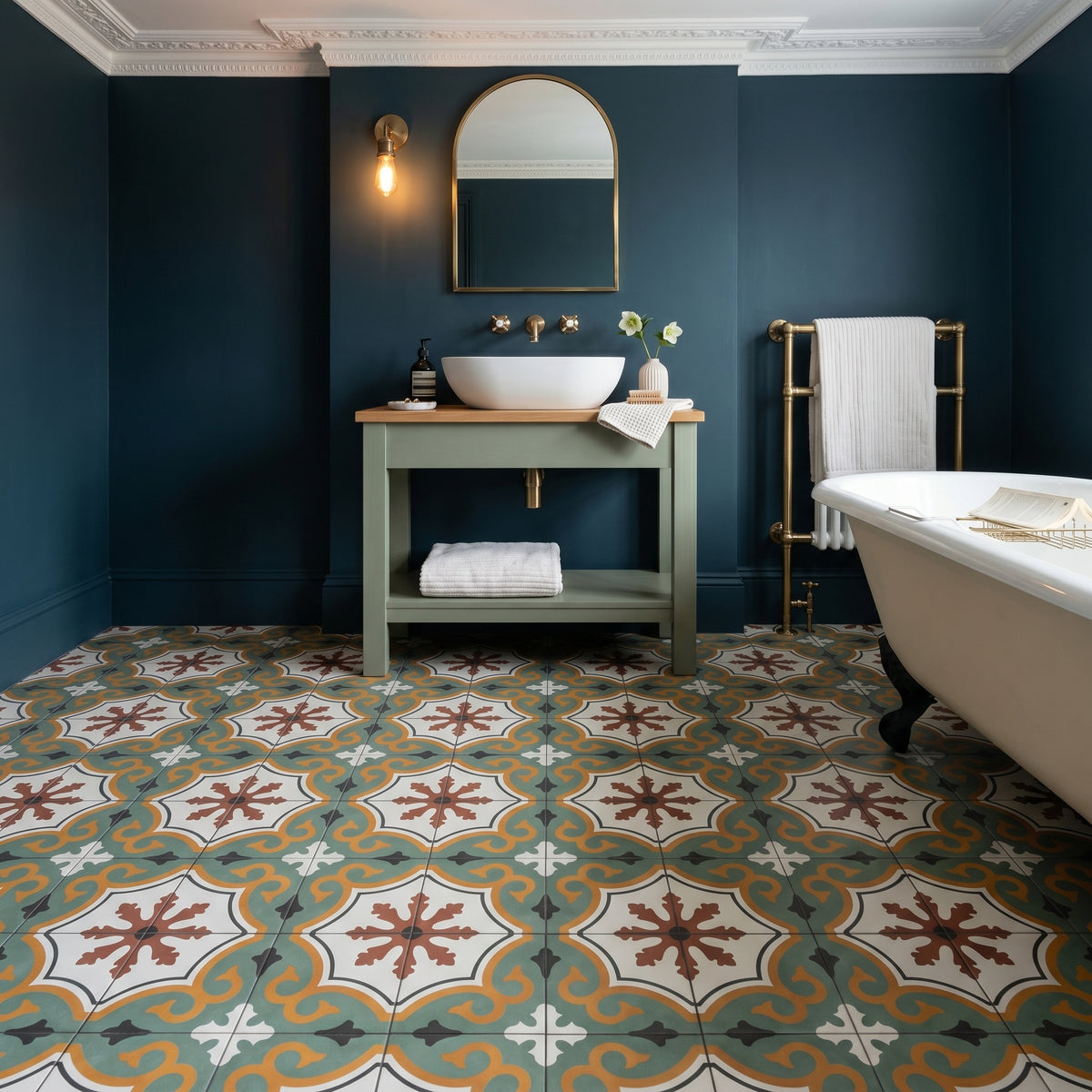 Havana Olive Pattern Tile
