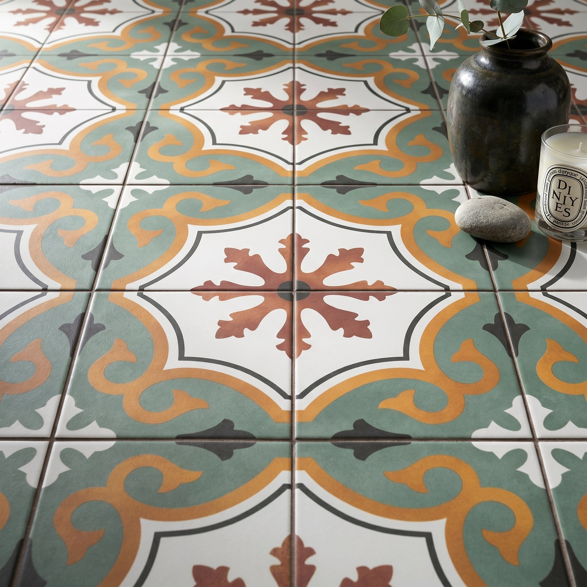 Havana Olive Pattern Tile