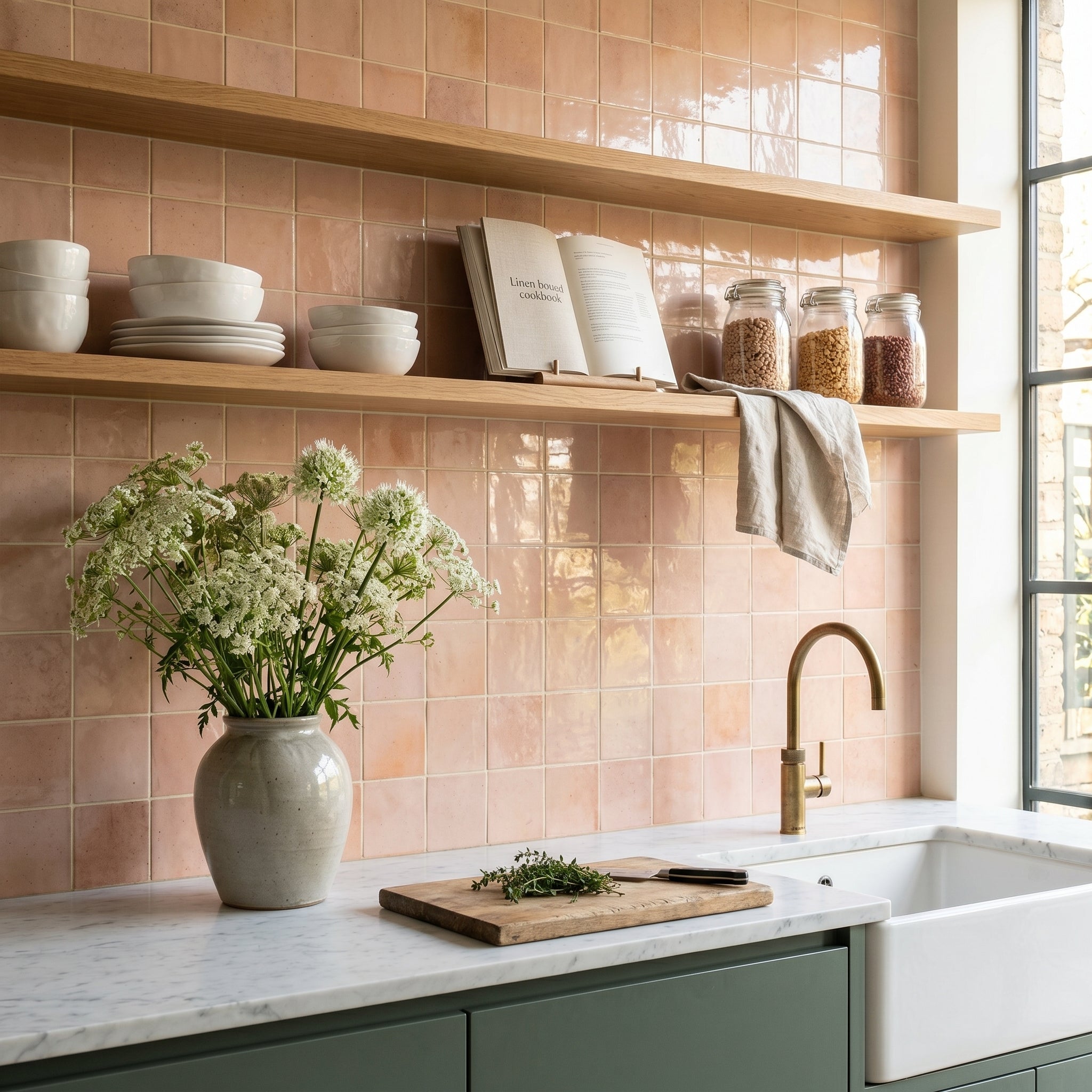 Heath Pink Wall Tile