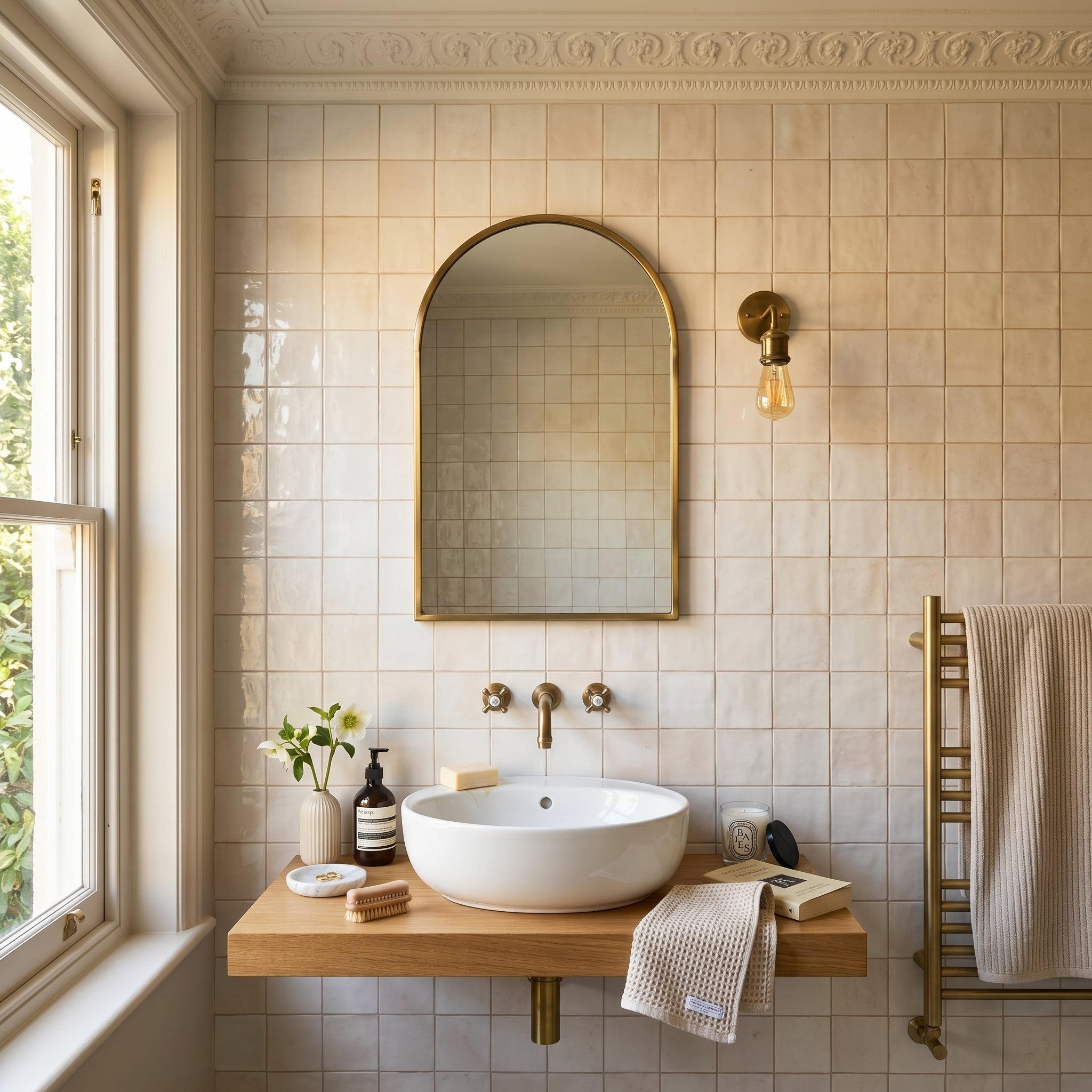 Heath White Wall Tile