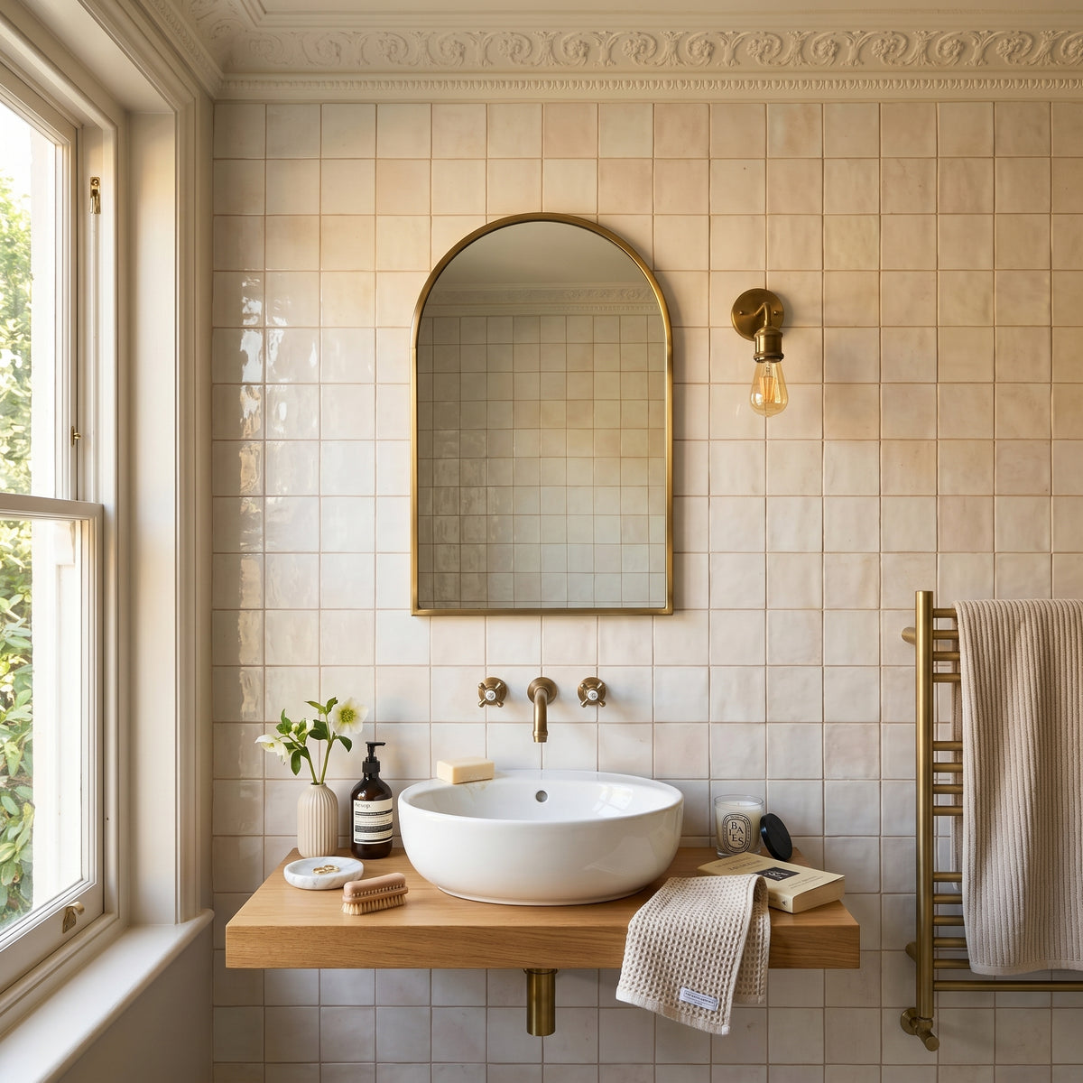 Heath White Wall Tile