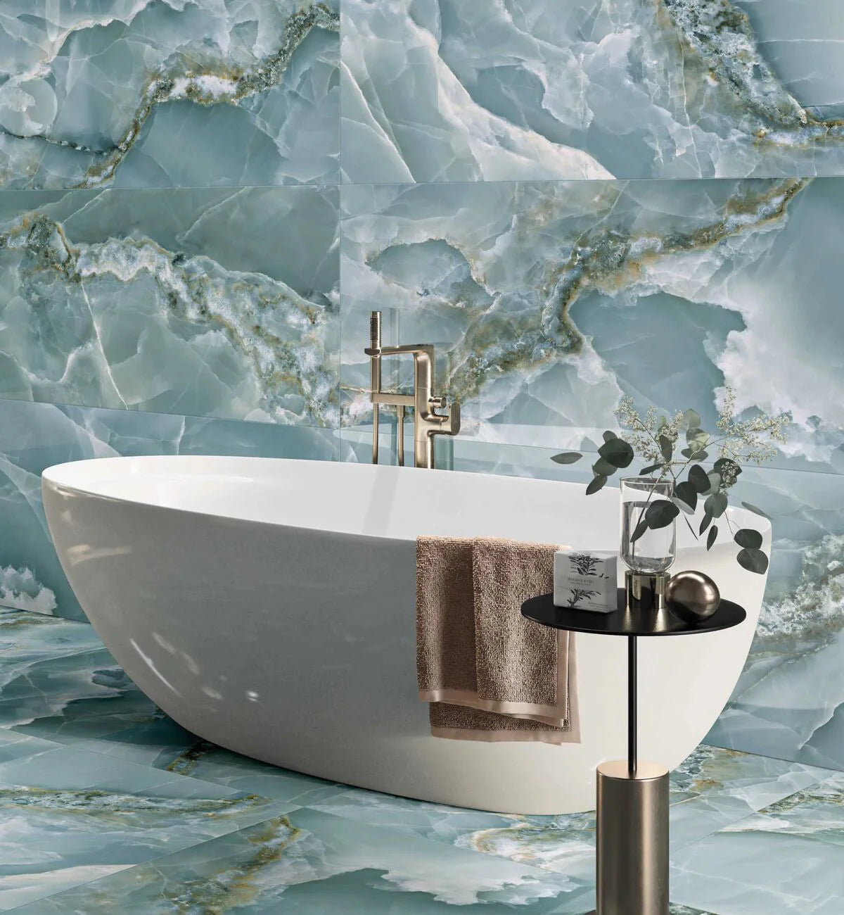 Jewel Onyx Aqua Tile