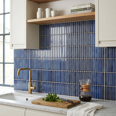 Kit Kat Blue Mosaic Tile