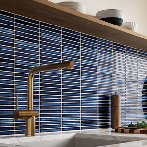 Kit Kat Blue Mosaic Tile